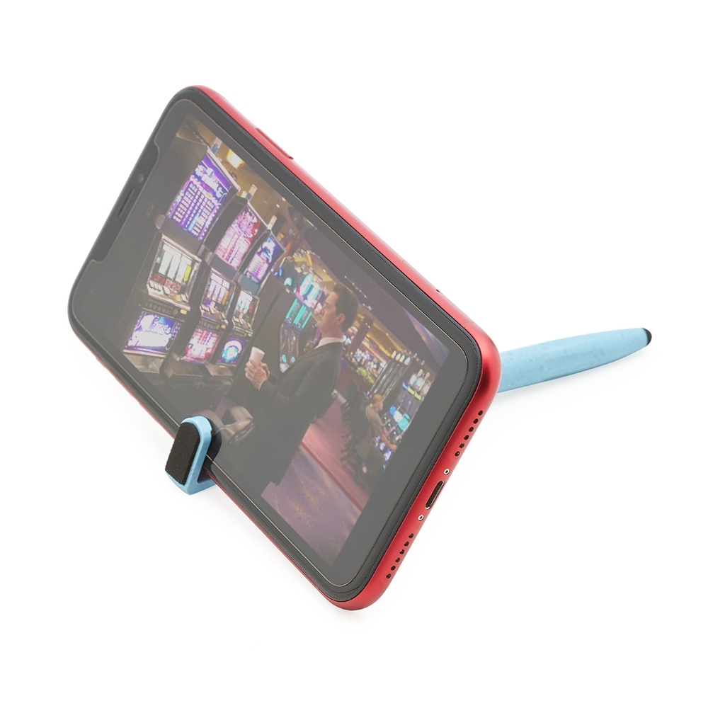 S708T CANETA FIBRA DE BAMBU TOUCH COM SUPORTE - Imagem 2