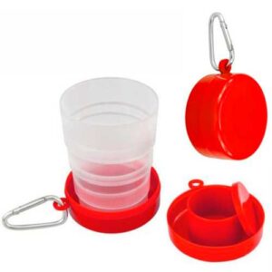 S13877 - COPO RETRATIL COM PORTA COMPRIMIDO 200ML